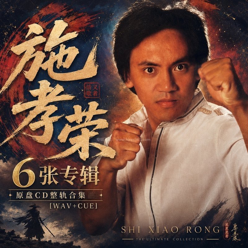 施孝荣 ｜6张专辑原盘CD整轨合集[WAV+CUE]