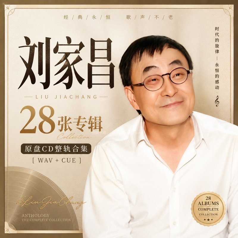 刘家昌 ｜28张专辑原盘CD整轨合集[WAV+CUE]