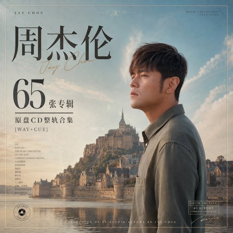 周杰伦 ｜65张专辑原盘CD整轨合集[WAV+CUE]