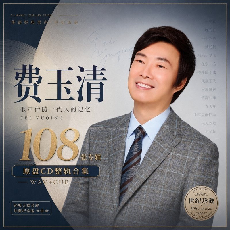 费玉清 ｜108张专辑原盘CD整轨合集[WAV+CUE]