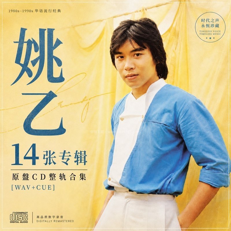 姚乙 ｜14张专辑原盘CD整轨合集[WAV+CUE]
