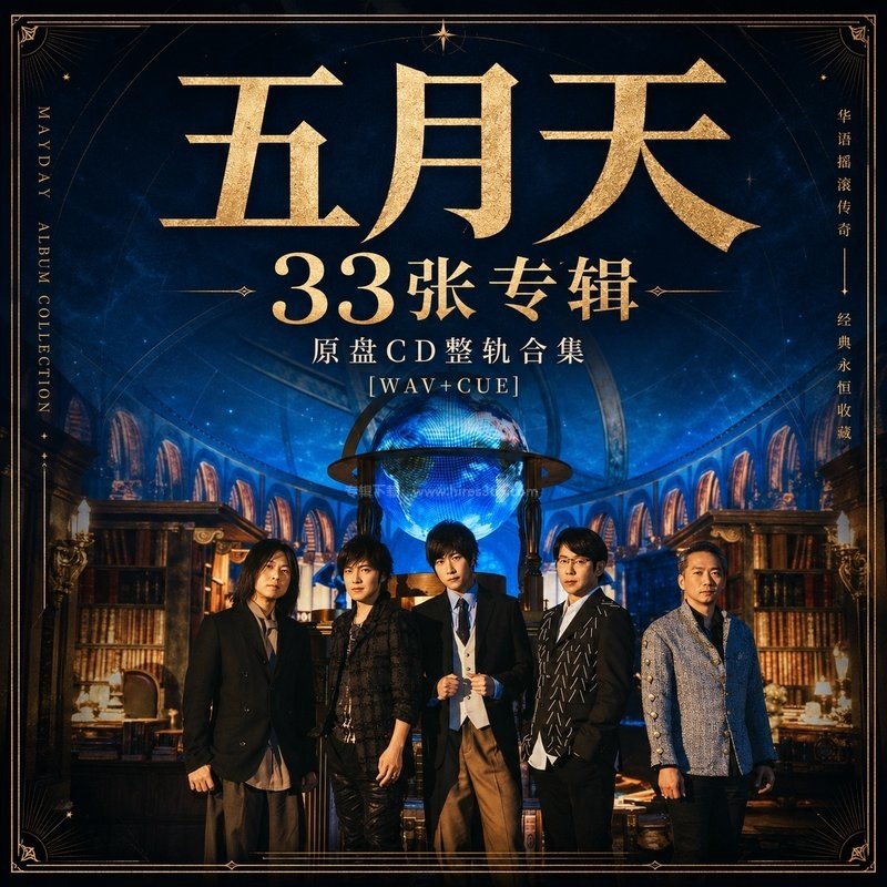 五月天 ｜33张专辑原盘CD整轨合集[WAV+CUE]