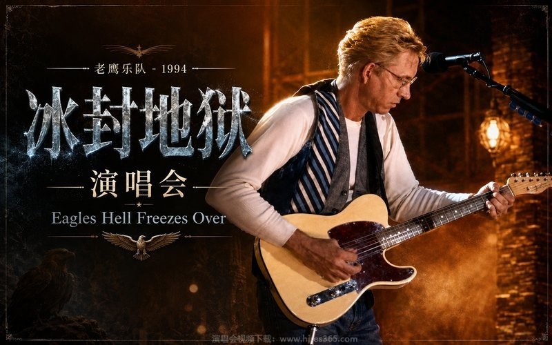 老鹰乐队 – 1994 冰封地狱演唱会 Eagles Hell Freezes Over 现场封面