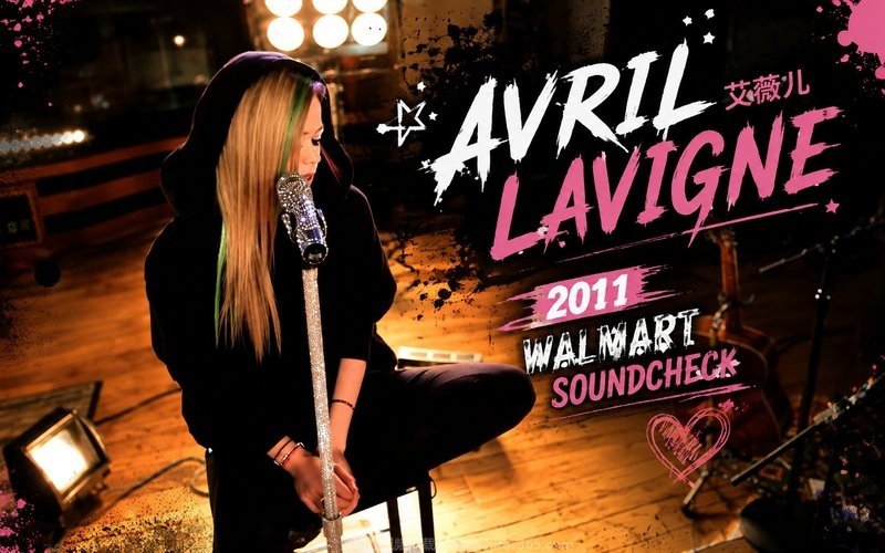 艾薇儿 Avril Lavigne – 2011 Walmart Soundcheck 现场封面