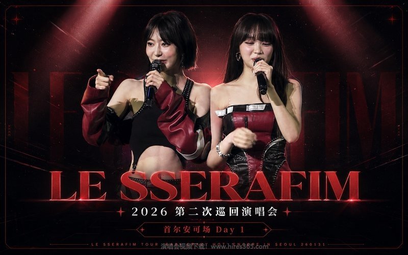 LE SSERAFIM – 2026 第二次巡回演唱会 首尔安可场Day1 LE SSERAFIM TOUR ‘EASY CRAZY HOT’ ENCORE IN SEOUL 260131 现场封面
