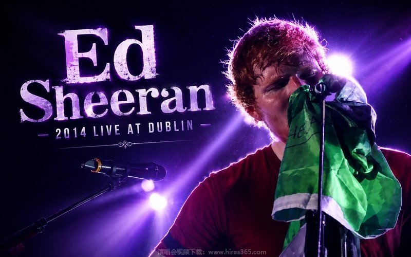 Ed Sheeran – 2014 Live at Dublin 现场封面