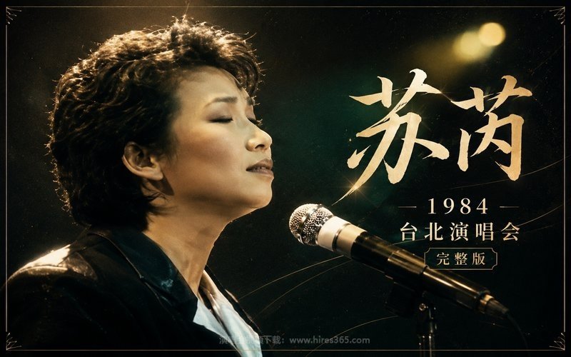 苏芮 – 1984 台北演唱会完整版 现场封面