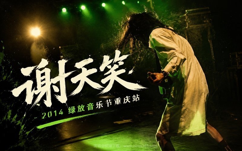 谢天笑 – 2014 绿放音乐节重庆站 现场封面