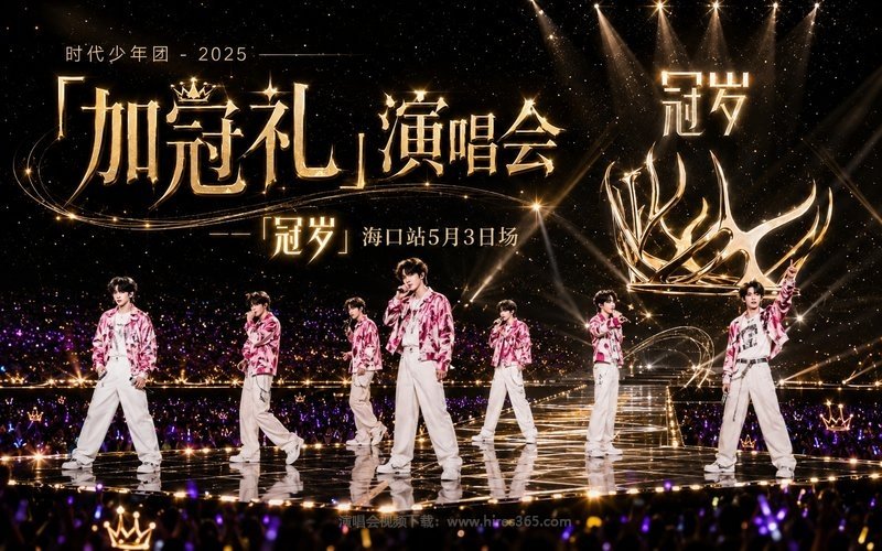 时代少年团 – 2025 「加冠礼」演唱会——「冠岁」海口站5月3日场 现场封面