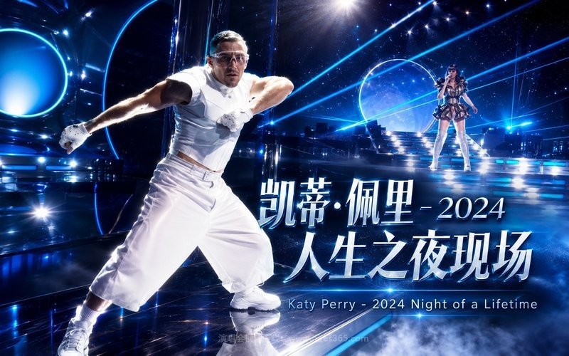 凯蒂·佩里 – 2024 人生之夜现场 Katy Perry – 2024 Night of a Lifetime 现场封面