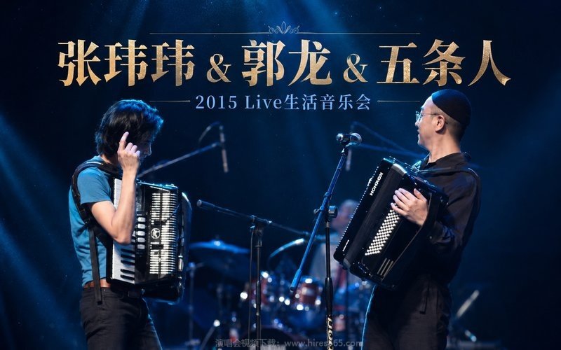 张玮玮 & 郭龙 &  五条人 – 2015 Live生活音乐会 现场封面