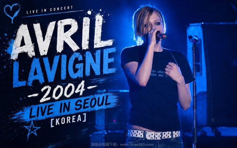 艾薇儿 Avril Lavigne – 2004 Live in Seoul (Korea) 现场封面