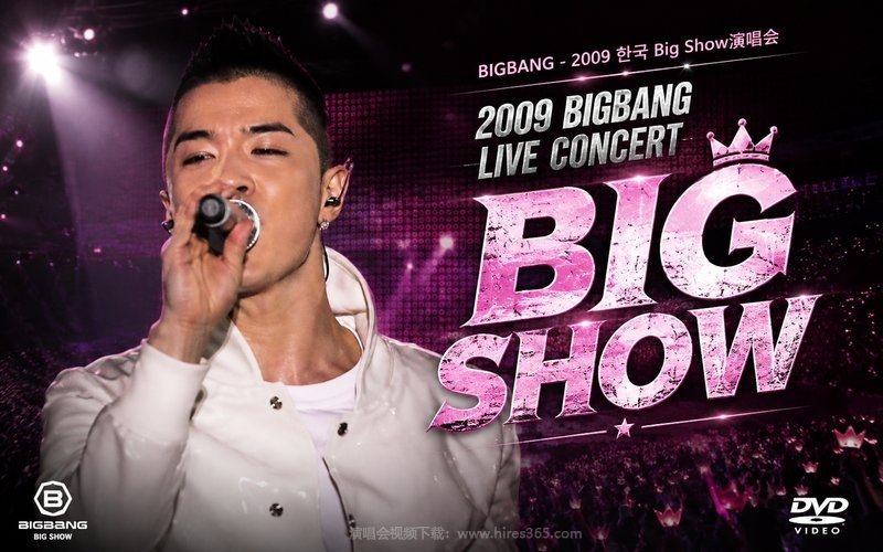 BIGBANG – 2009 韩国Big Show演唱会 2009 BIGBANG Live Concert “BIG SHOW” 现场封面