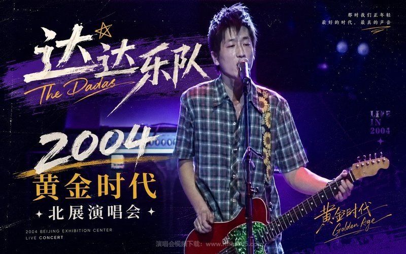 达达乐队 – 2004 黄金时代 北展演唱会 现场封面