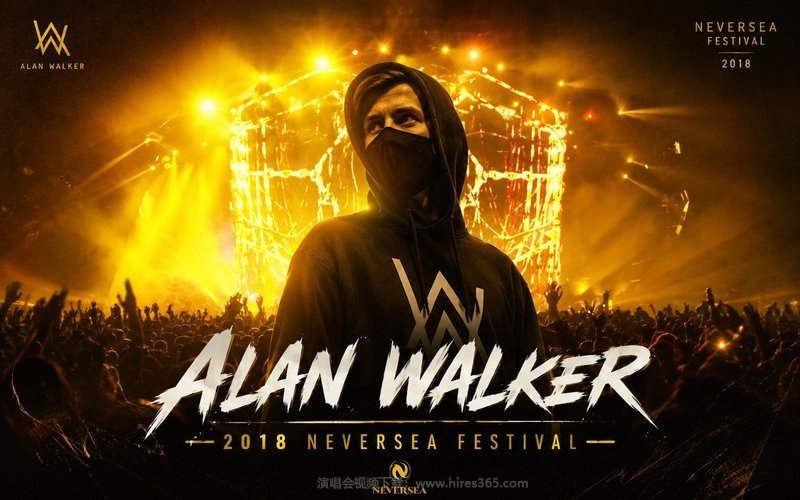 Alan Walker – 2018 Neversea Festival音乐节 现场封面