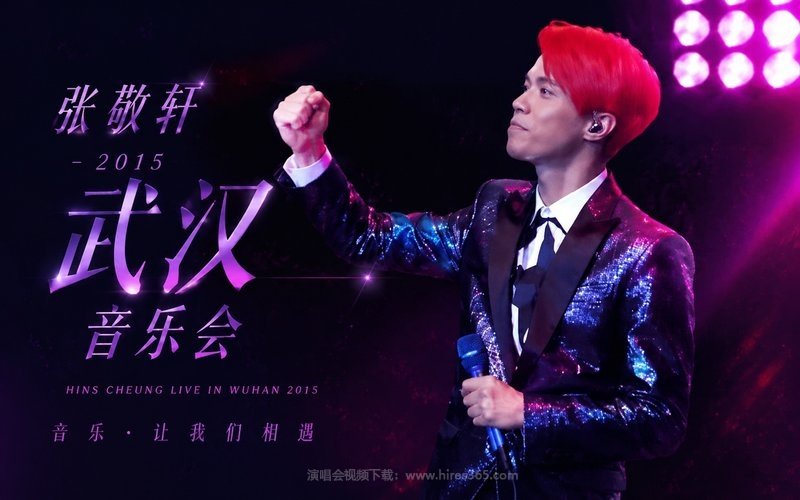 张敬轩 – 2015 武汉音乐会 现场封面
