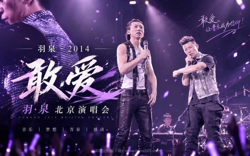 羽泉 – 2014 “敢爱”羽·泉北京演唱会 现场封面