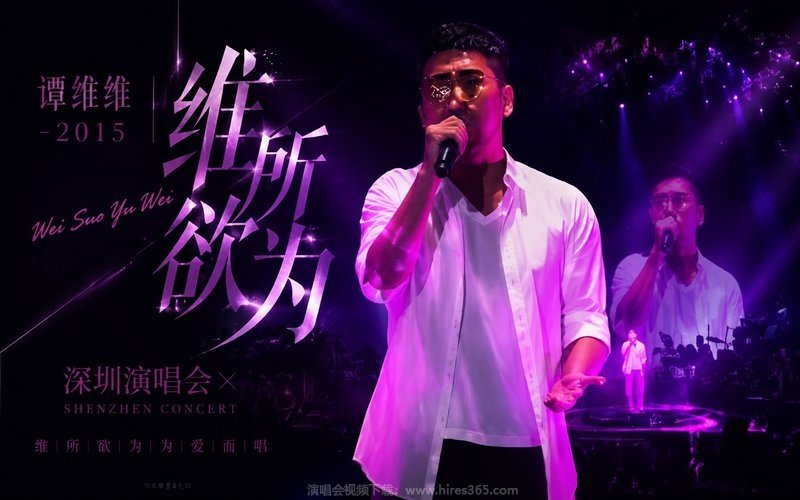 谭维维 – 2015 维所欲为深圳演唱会 现场封面