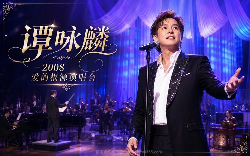 谭咏麟 – 2008 爱的根源演唱会 现场封面