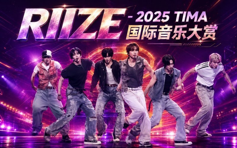 RIIZE – 2025 TIMA 国际音乐大赏 现场封面