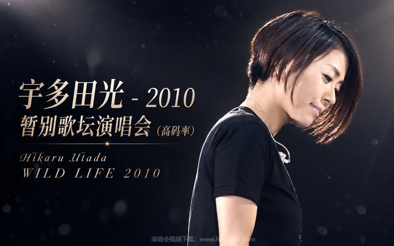 宇多田光 – 2010 暂别歌坛演唱会（高码率） Hikaru Utada WILD LIFE 2010 现场封面