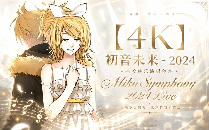 【4K】初音未来 – 2024 交响乐演唱会 Miku Symphony 2024 Live 现场封面