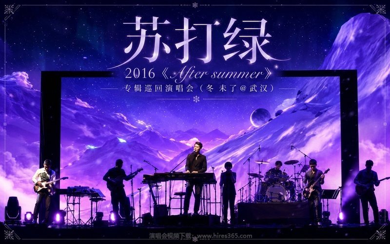 苏打绿 – 2016 《After summer》专辑巡回演唱会（冬 未了@武汉） 现场封面