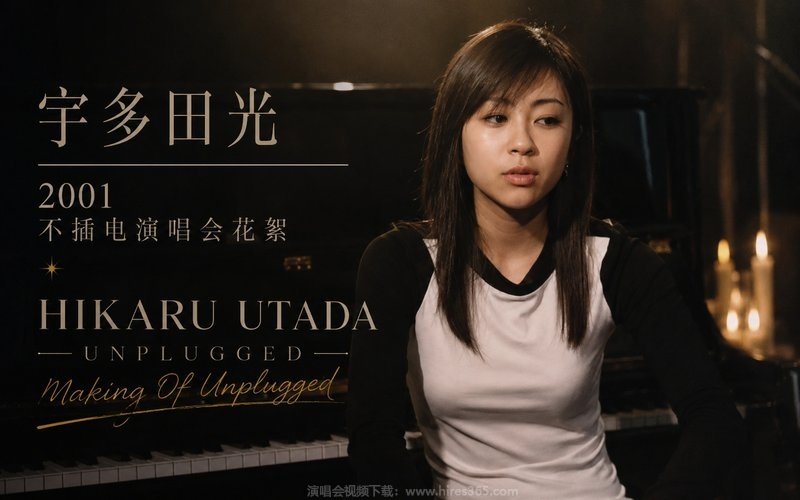 宇多田光 – 2001 不插电演唱会花絮 HIKARU UTADA UNPLUGGED – Making Of Unplugged 现场封面