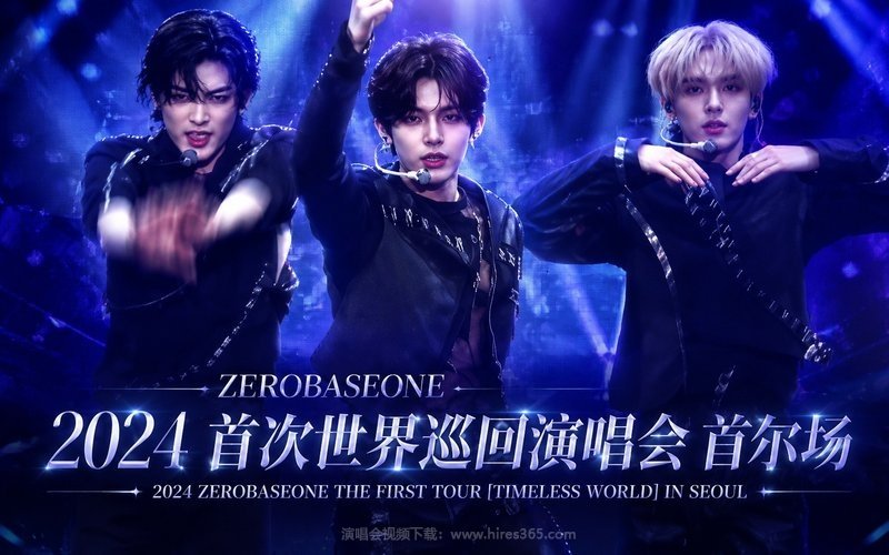 ZEROBASEONE – 2024 首次世界巡回演唱会 首尔场 2024 ZEROBASEONE THE FIRST TOUR [TIMELESS WORLD] IN SEOUL 现场封面
