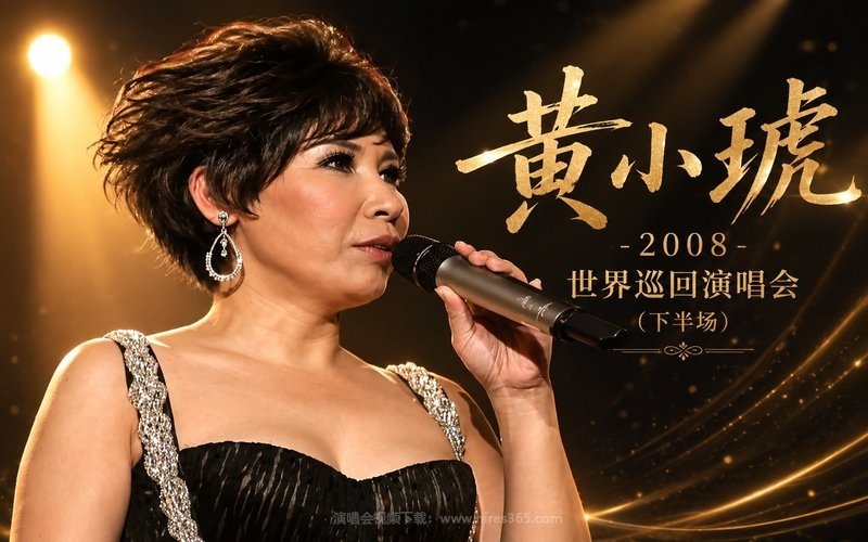 黄小琥 – 2008 世界巡回演唱会（下半场） 现场封面