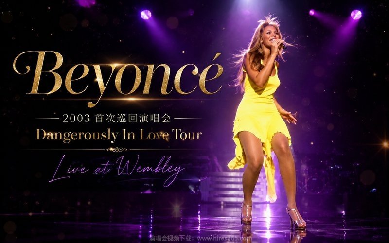 Beyoncé – 2003 首次巡回演唱会 Dangerously In Love Tour  Live at Wembley 现场封面