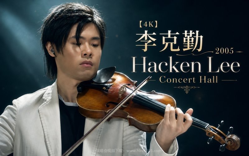 【4K】李克勤 – 2005 演奏厅 Hacken Lee Concert Hall 现场封面