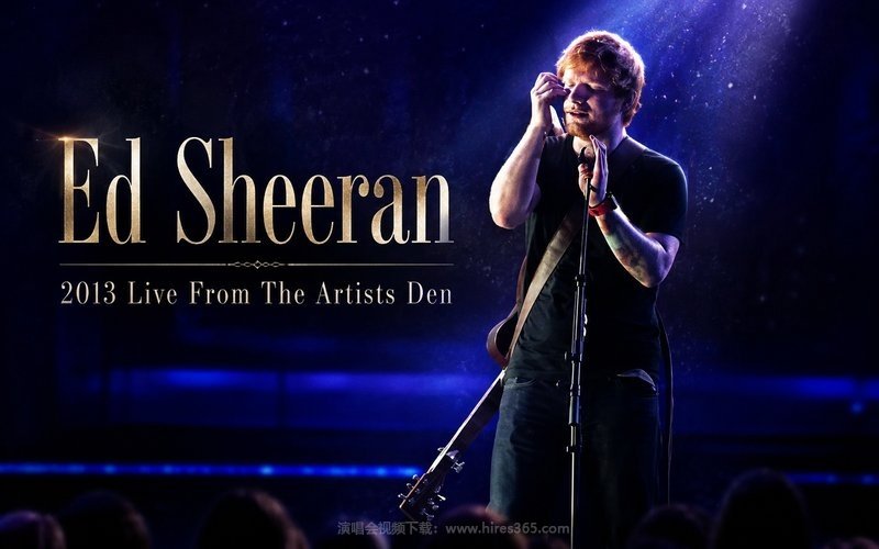 Ed Sheeran – 2013 Live From The Artists Den 现场封面