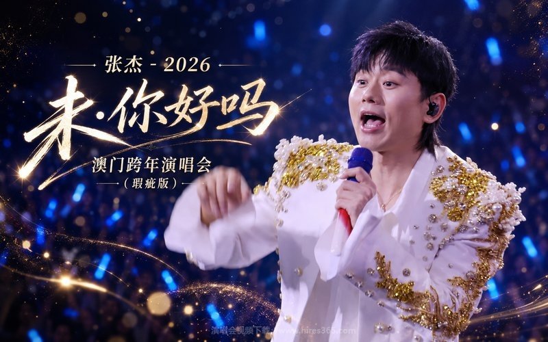 张杰 – 2026 未·你好吗 澳门跨年演唱会（瑕疵版） 现场封面