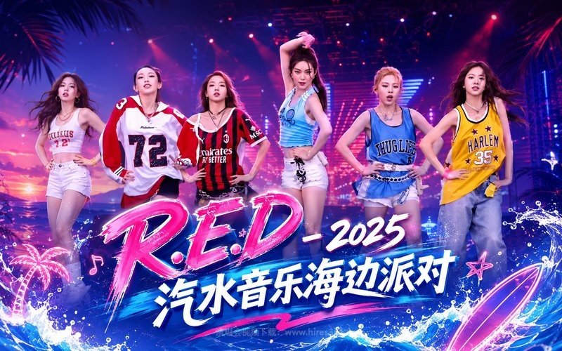 R.E.D – 2025 汽水音乐海边派对 现场封面