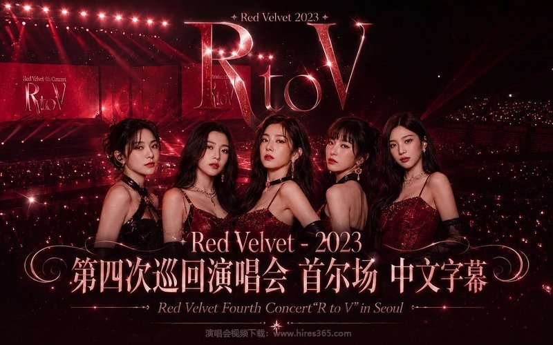 Red Velvet – 2023 第四次巡回演唱会 首尔场 中文字幕 Red Velvet Fourth Concert“R to V” in Seoul 现场封面