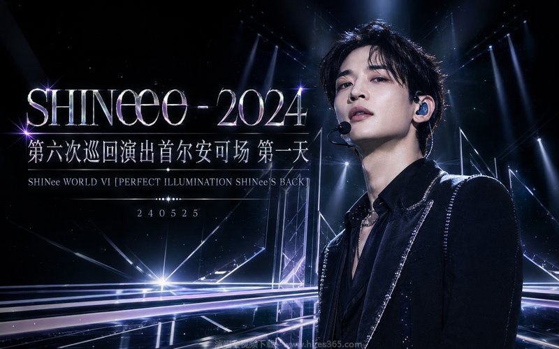 SHINee – 2024 第六次巡回演出首尔安可场 第一天 SHINee WORLD Ⅵ [PERFECT ILLUMINATION  SHINee’S BACK] 240525 现场封面