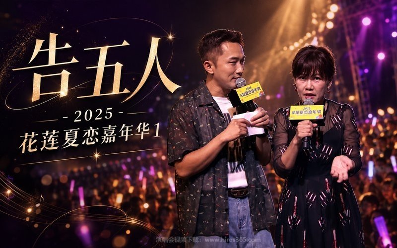 告五人 – 2025 花莲夏恋嘉年华1 现场封面