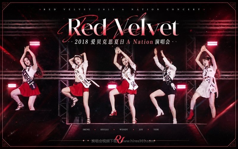 Red Velvet – 2018 爱贝克思夏日 A Nation 演唱会 现场封面