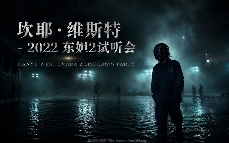 坎耶·维斯特 – 2022 东妲2试听会 Kanye West Donda 2 Listening Party 现场封面