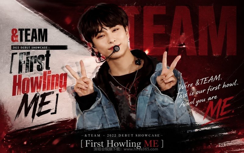 &TEAM  – 2022 DEBUT SHOWCASE [First Howling  ME] 现场封面
