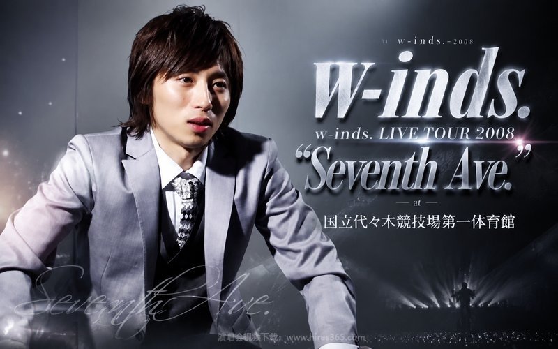 w-inds. – 2008 w-inds. LIVE TOUR 2008 “Seventh Ave.” at 国立代代木竞技场第一体育館 现场封面