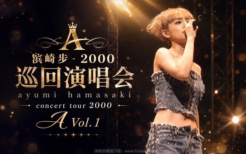 滨崎步 – 2000 巡回演唱会ayumi hamasaki concert tour 2000 A Vol.1 现场封面
