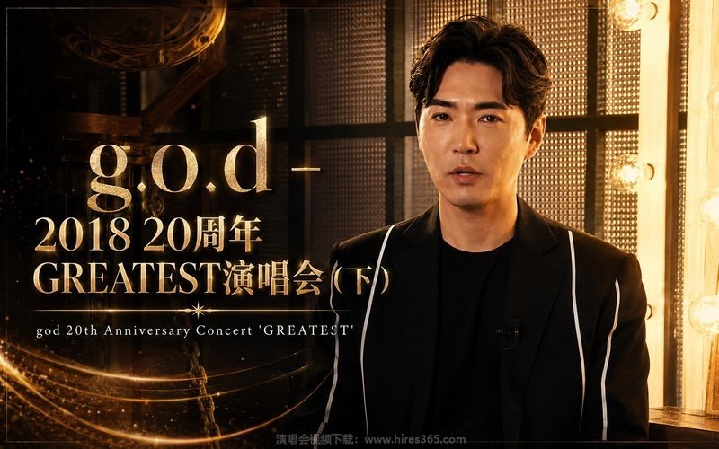 g.o.d – 2018 20周年GREATEST演唱会（下） god 20th Anniversary Concert ‘GREATEST’ 现场封面