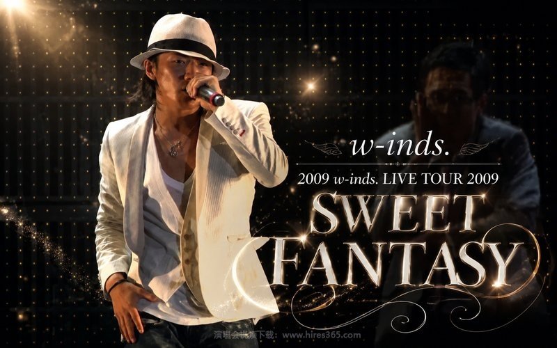 w-inds. – 2009 w-inds. LIVE TOUR 2009 “SWEET FANTASY” 现场封面