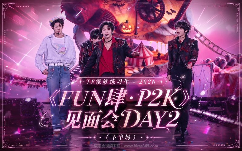 TF家族练习生 – 2026 《FUN肆·P2K》见面会DAY2（下半场） 现场封面