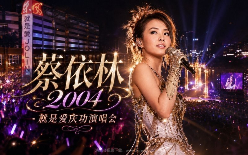 蔡依林 – 2004 就是爱庆功演唱会 现场封面