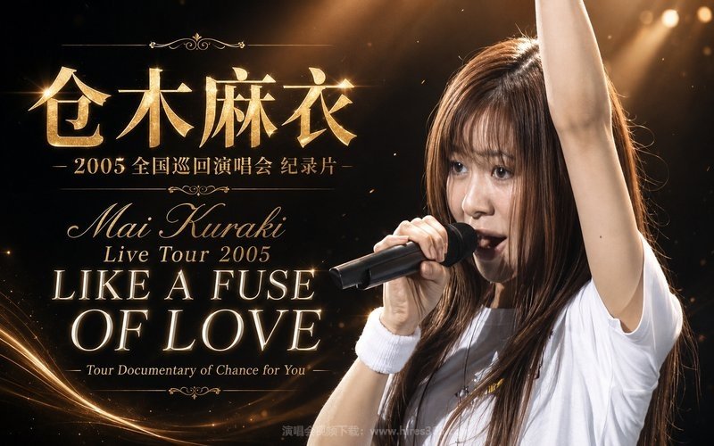 仓木麻衣 – 2005 全国巡回演唱会 纪录片 Mai Kuraki Live Tour 2005 LIKE A FUSE OF LOVE Tour Documentary of Chance for You 现场封面