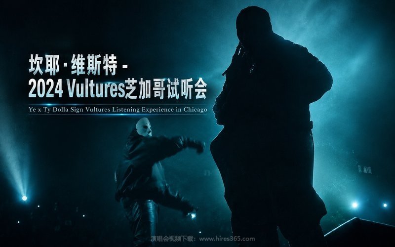 坎耶·维斯特 – 2024 Vultures芝加哥试听会 Ye x Ty Dolla Sign Vultures Listening Experience in Chicago 现场封面