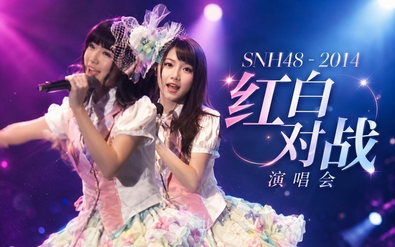 SNH48 – 2014 红白对战演唱会 现场封面
